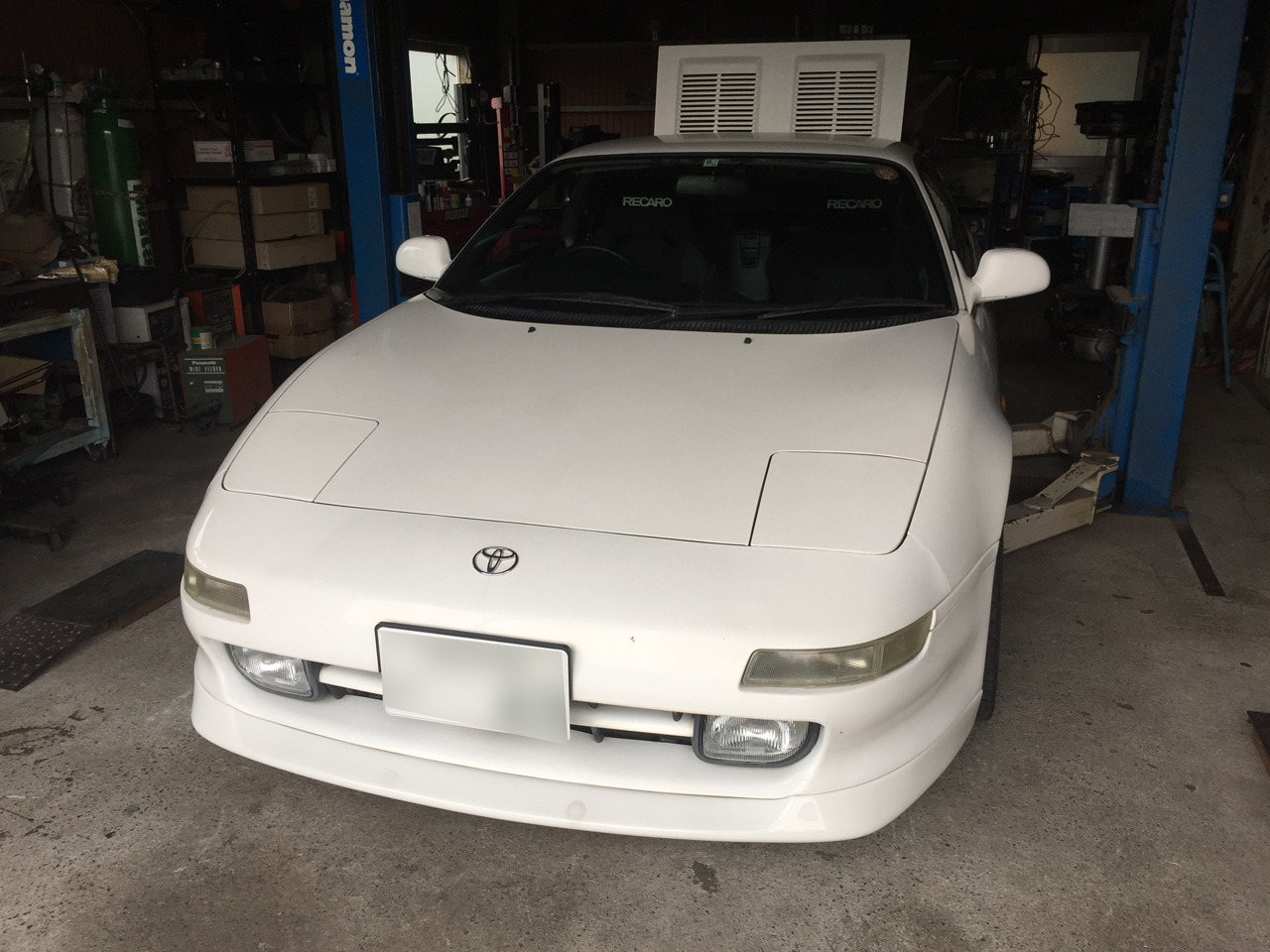 トヨタ ＭＲ２（ＳＷ２０） 触媒交換: メカドックのブログ